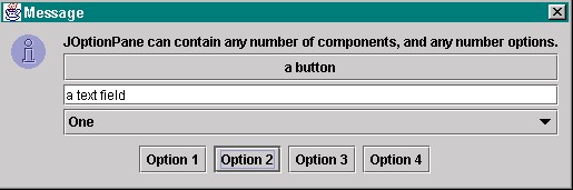swing set component dialog box