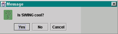 swing set confirmation dialog box
